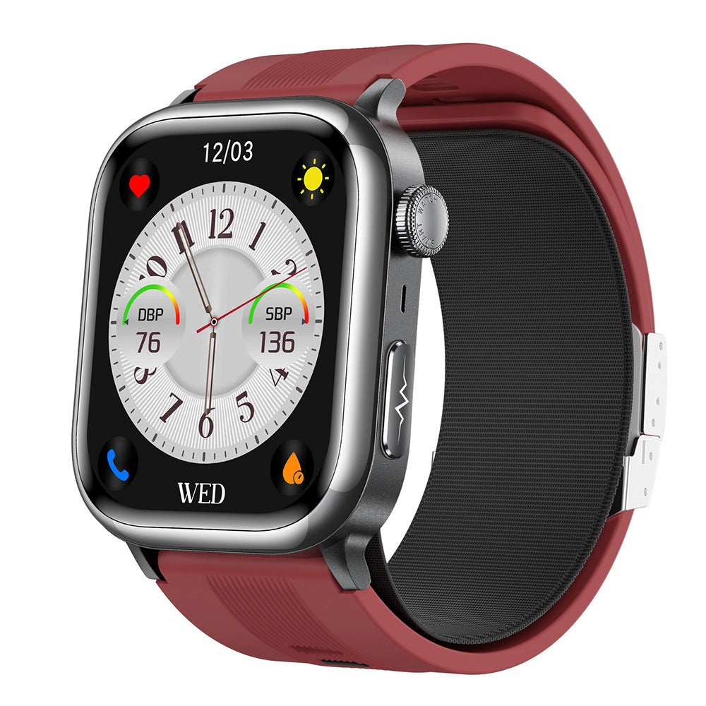 VitalWatch Pro – Slim Horloge voor Gezondheid | ECG, Bloeddruk & Uitgebreide Monitoring