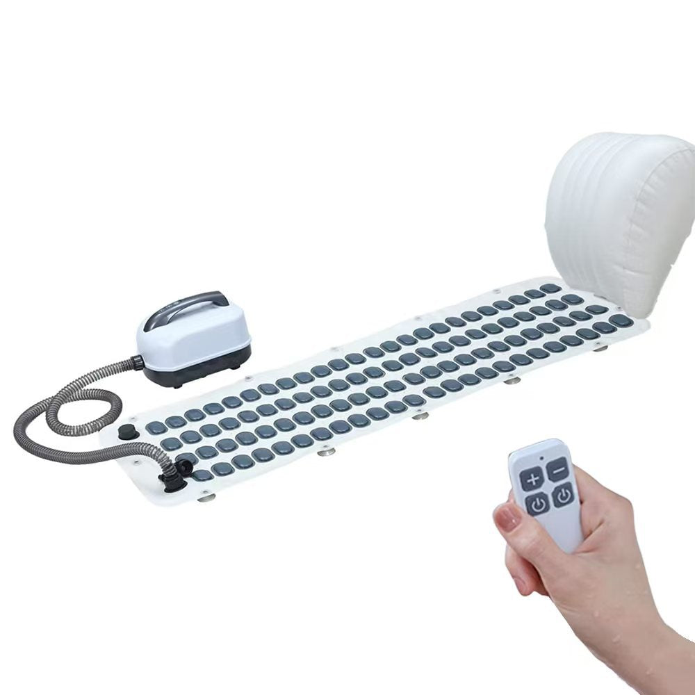 AquaRelax Pro – Tapis de Bain Massage à Bulles | Hydromassage, Chaleur & Antidérapant