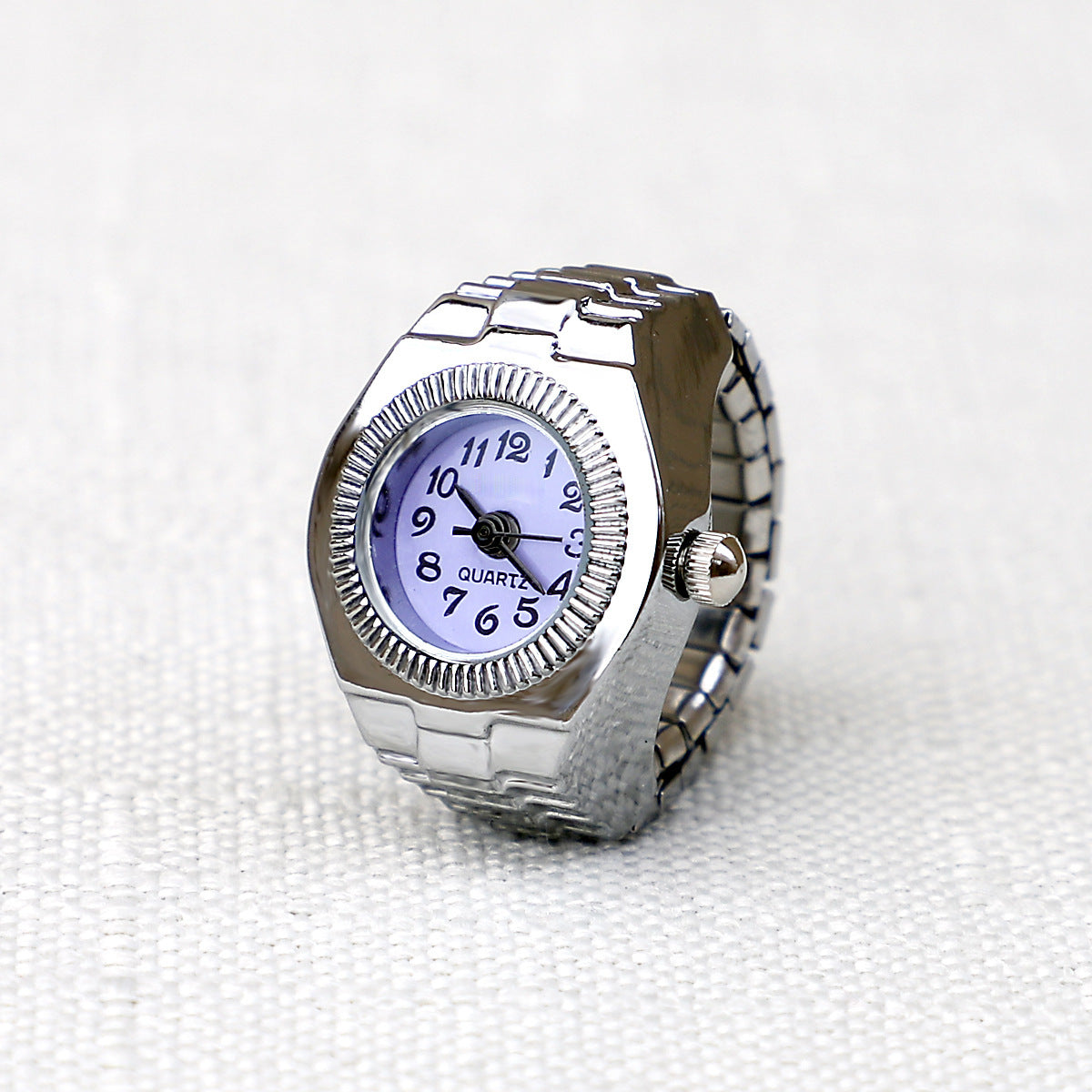 Montre-bague à quartz / 3 coloris