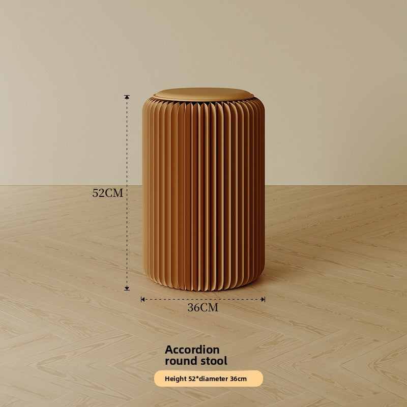 PaperSeat Pro – Tabouret Pliant en Papier Kraft