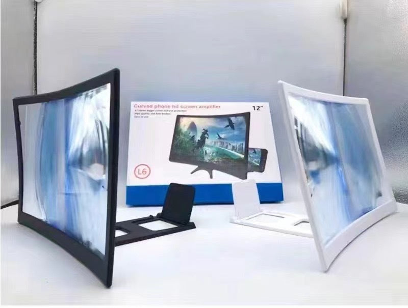 Loupe Écran Smartphone 12 Pouces Support Pliable