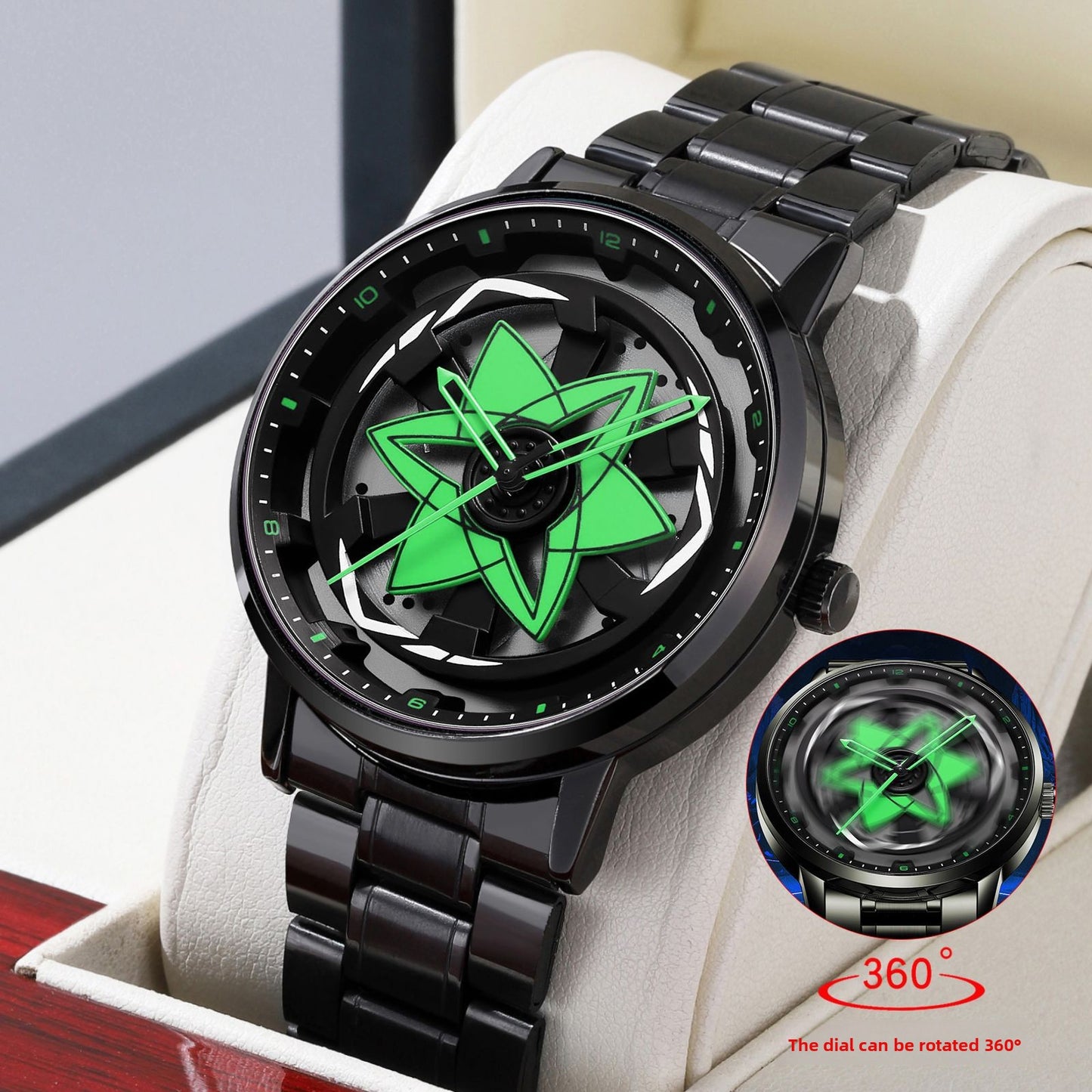Herenhorloge Kwarts Draaibare Bezel