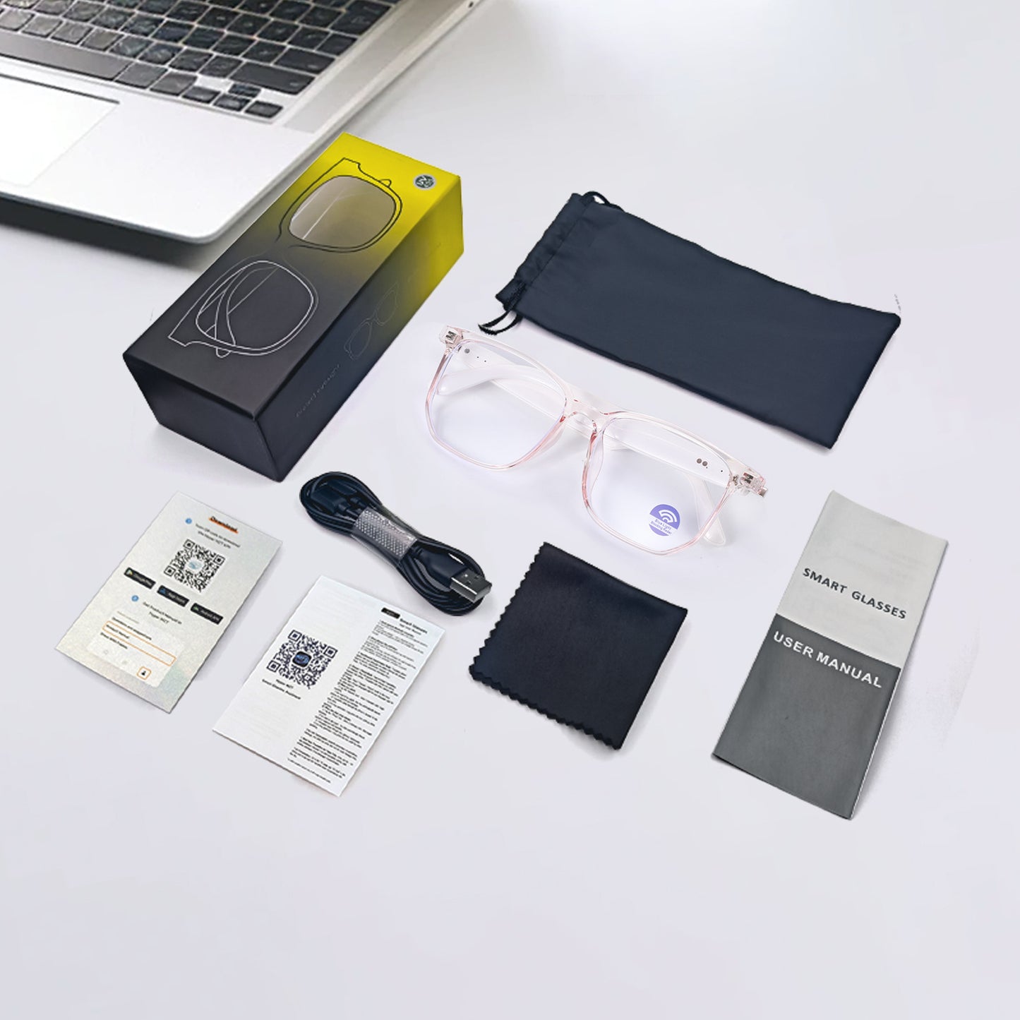 Bluetooth Smartbril met Verwisselbare Glazen