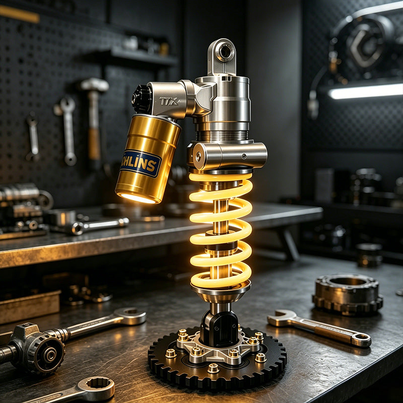 Lampe LED amortisseur moto