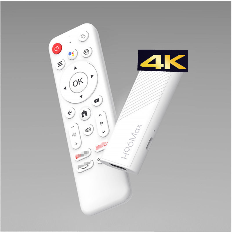 StreamBox Pro H96Max – Boîtier TV Android 14 4K | Quad-Core, 2Go RAM, WiFi 6, Télécommande Vocale