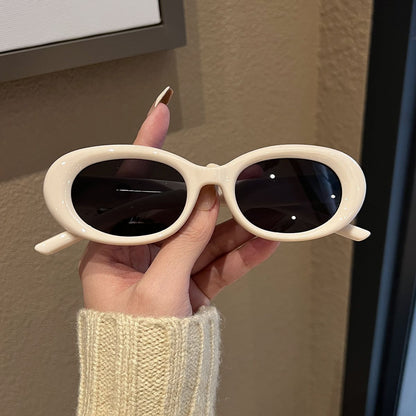 Lunettes Clip-On Ovales Œil de Chat Tendance