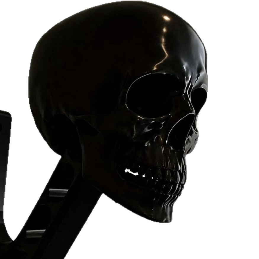 Support de casque tête de mort