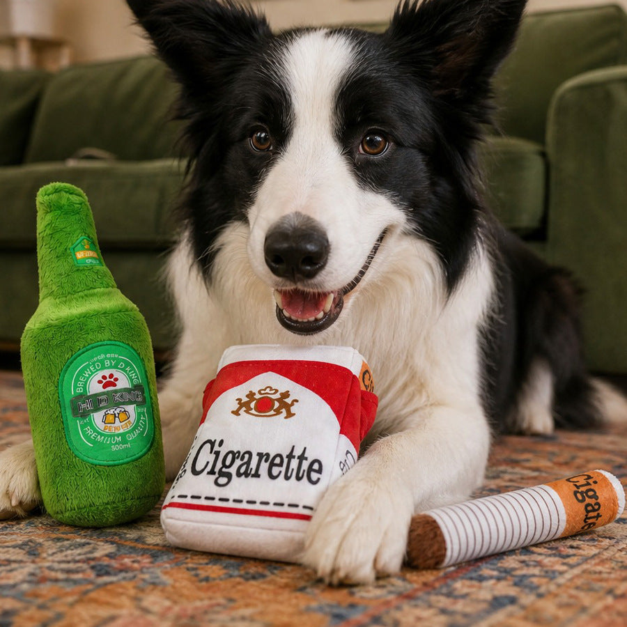 Piepspeeltje Hond — Bier & Sigaret