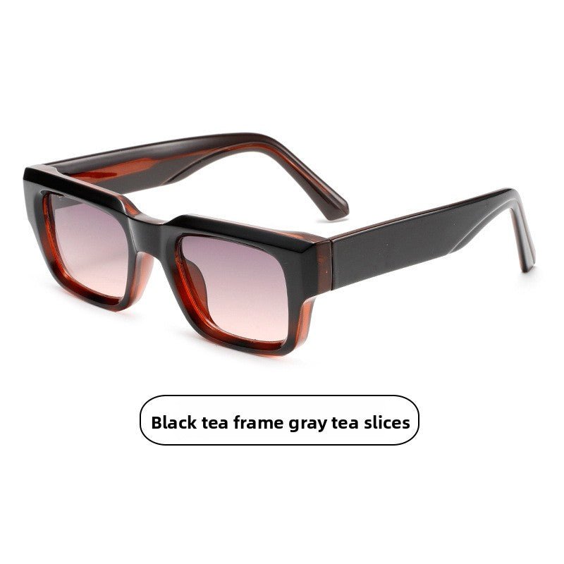 Lunettes de Soleil Monture Carrée Protection UV400