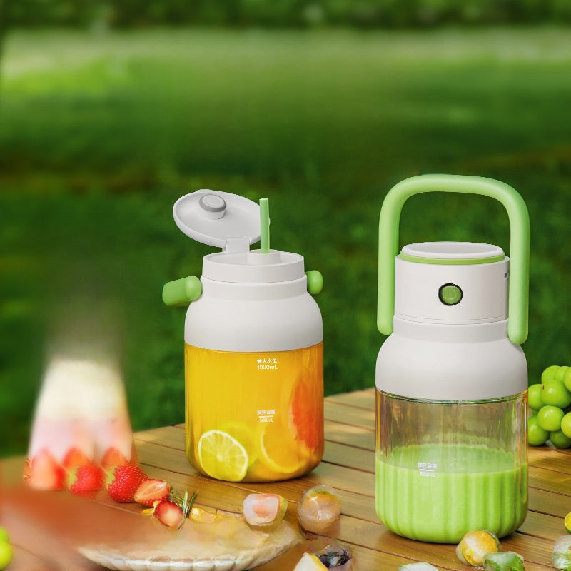 SteelBlend Pro – Draagbare Draadloze RVS Blender 150W | 18.000 tpm, 400 ml, 3 Trendy Kleuren