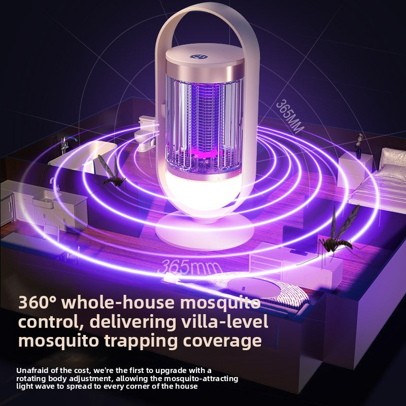 Lampe Anti-Moustiques Électrique Rechargeable & Veilleuse LED