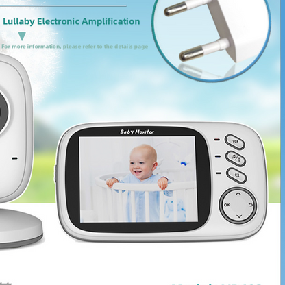 Babyphone Sans Fil avec Vision Nocturne — Surveillance Bébé & Personnes Âgées