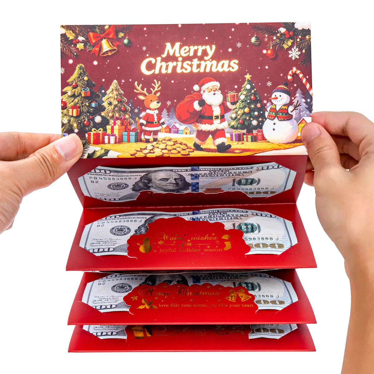 Enveloppe surprise de Noël  4 modèles