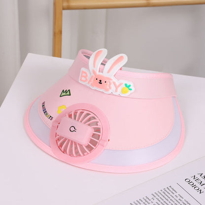 FanCap Kids – Casquette Ventilateur Rechargeable Enfant Anti-UV
