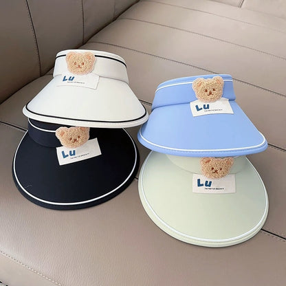 BearTop Hat – Chapeau Anti-UV Enfant Toit Ouvert Motif Ours