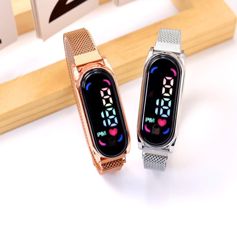 Montre Électronique LED Bracelet Magnétique Milan