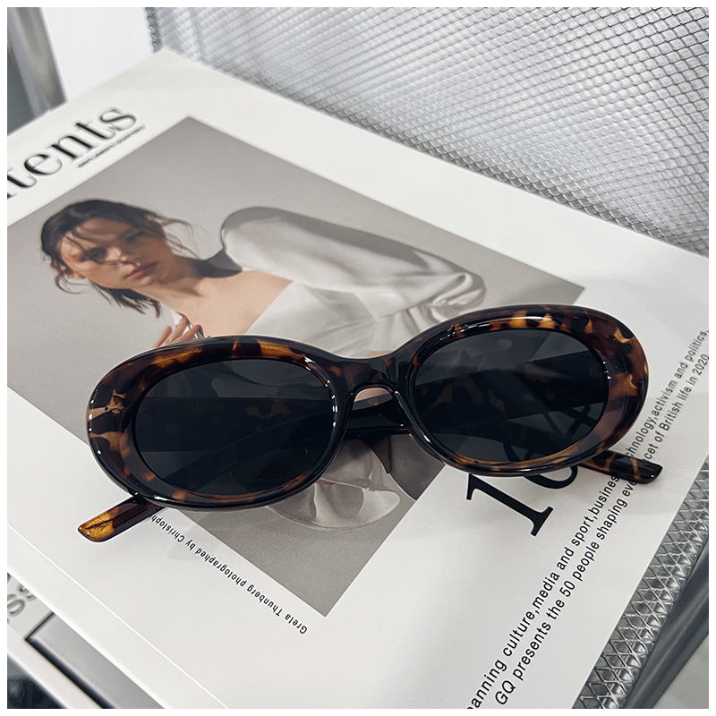 Lunettes Clip-On Ovales Œil de Chat Tendance