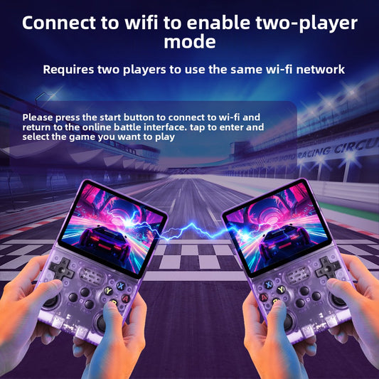 Console Portable Rétro — Linux Dual OS, 20 000 Jeux, WiFi, 64/128 Go