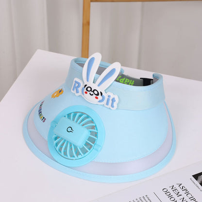 FanCap Kids – Casquette Ventilateur Rechargeable Enfant Anti-UV