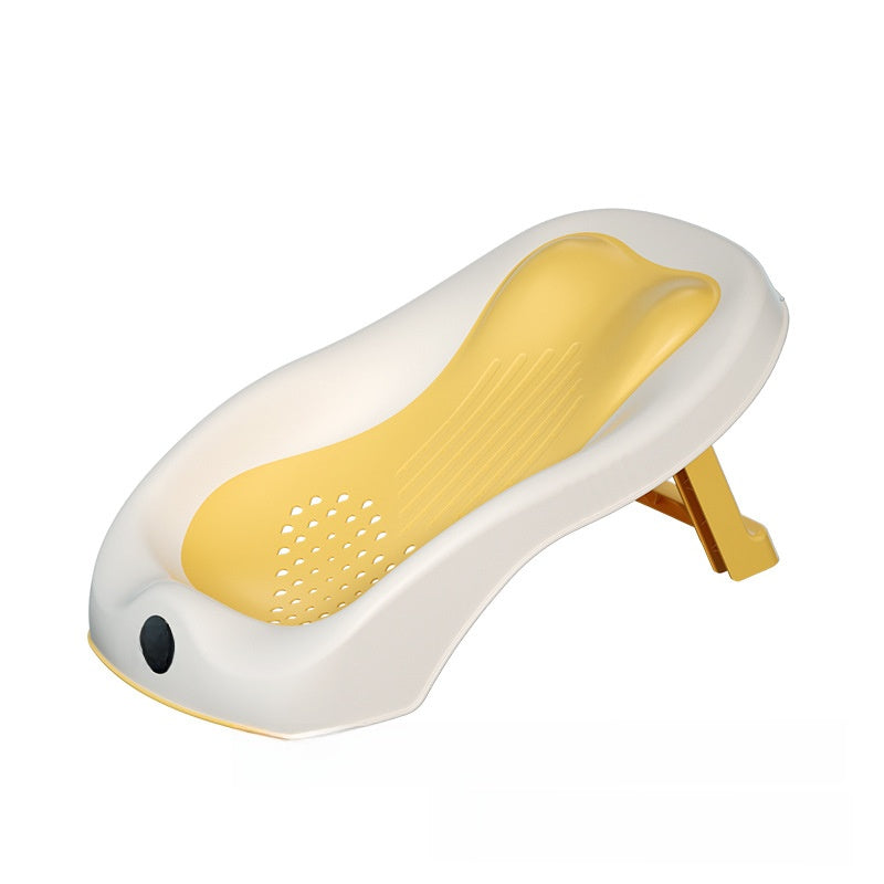 Antislip Babybadzitje — Temperatuurdetectie, Opvouwbaar