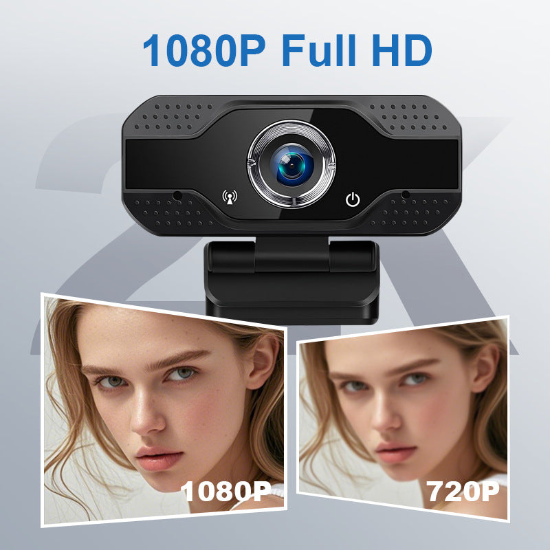 Webcam Full HD 1080p avec microphone