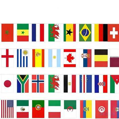 FanFlag 2026 – Guirlande Drapeaux Coupe du Monde