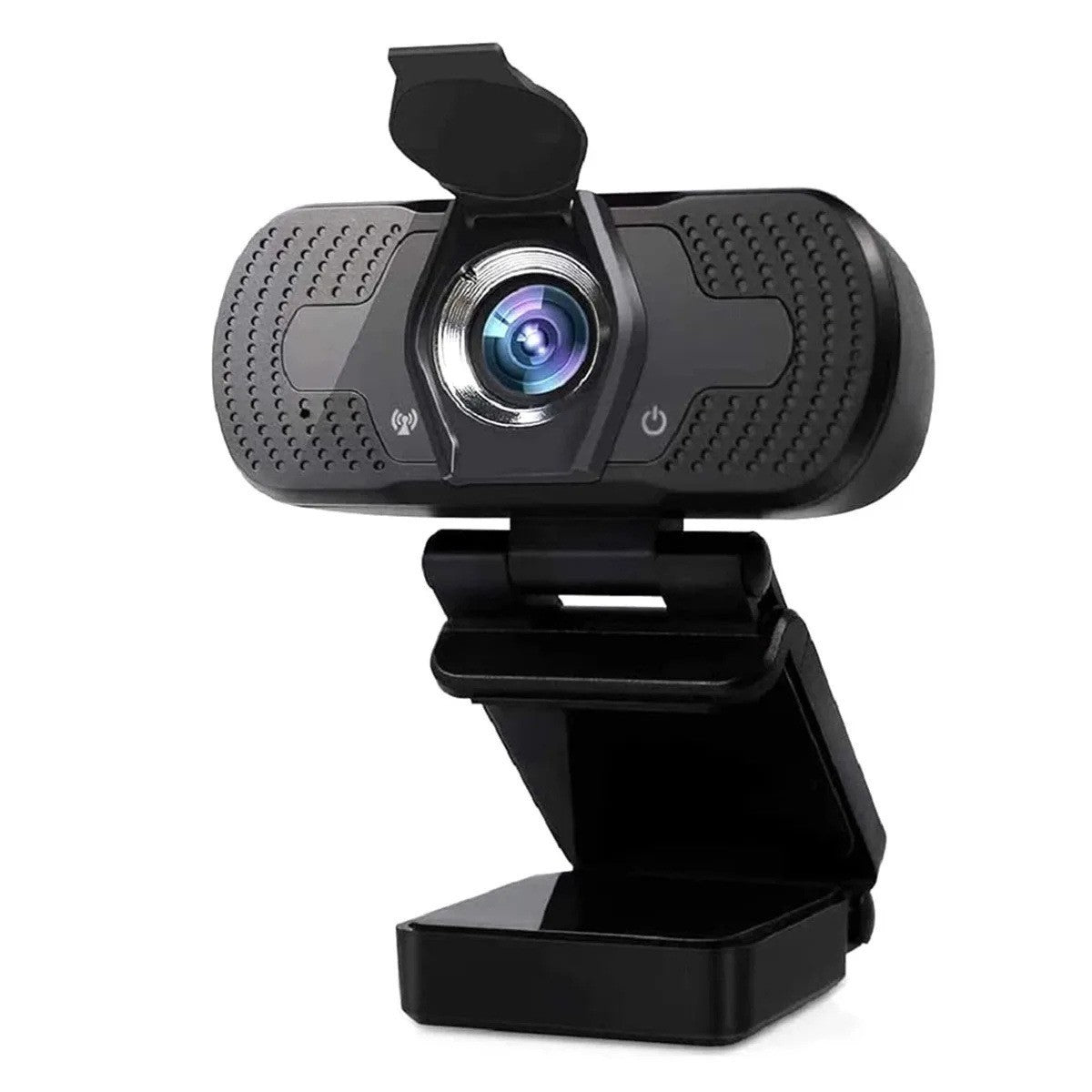 Webcam USB HD 1080p avec Microphone Intégré — Cache Confidentialité