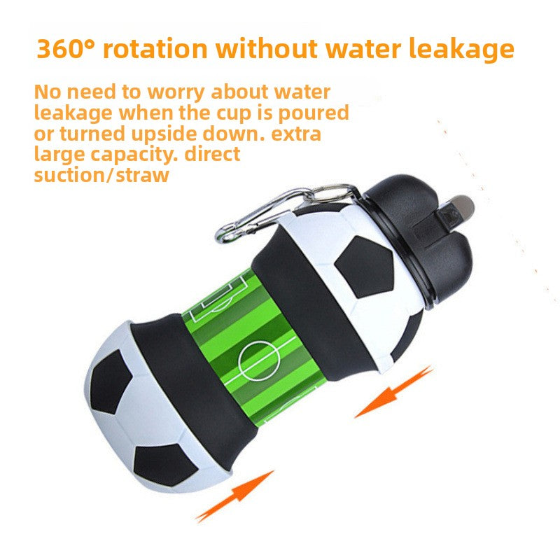 Gourde de Sport Pliable en Silicone — 550 ml