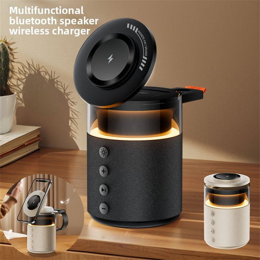 SoundCharge Pro – Enceinte Bluetooth & Chargeur Sans Fil 3-en-1 | 32W PD3.0 & iPhone