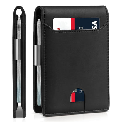 Portefeuille Bi-fold Anti-RFID Fibre de Carbone — Protection Cartes