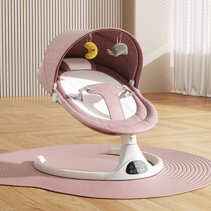 Elektrische Babywipstoel — 5 snelheden, Bluetooth, Afstandsbediening, 0-3 jaar
