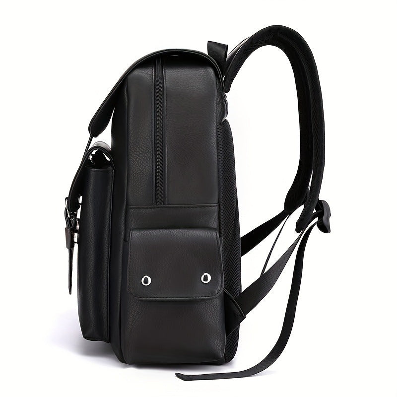 Sac à Dos Cuir Souple Grande Capacité — Style Rétro Voyage