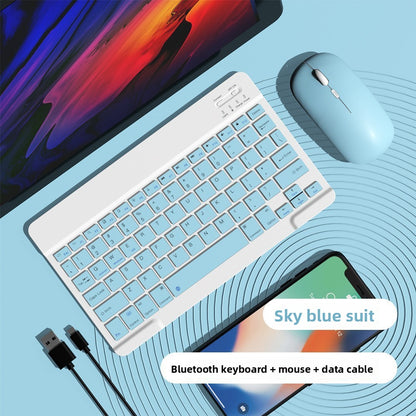 Clavier & Souris Bluetooth Rechargeable / Touches Silencieuses