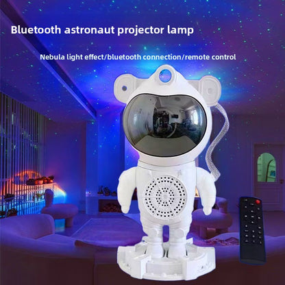 AstroSound Pro – Enceinte Bluetooth Astronaute avec Projection Étoiles