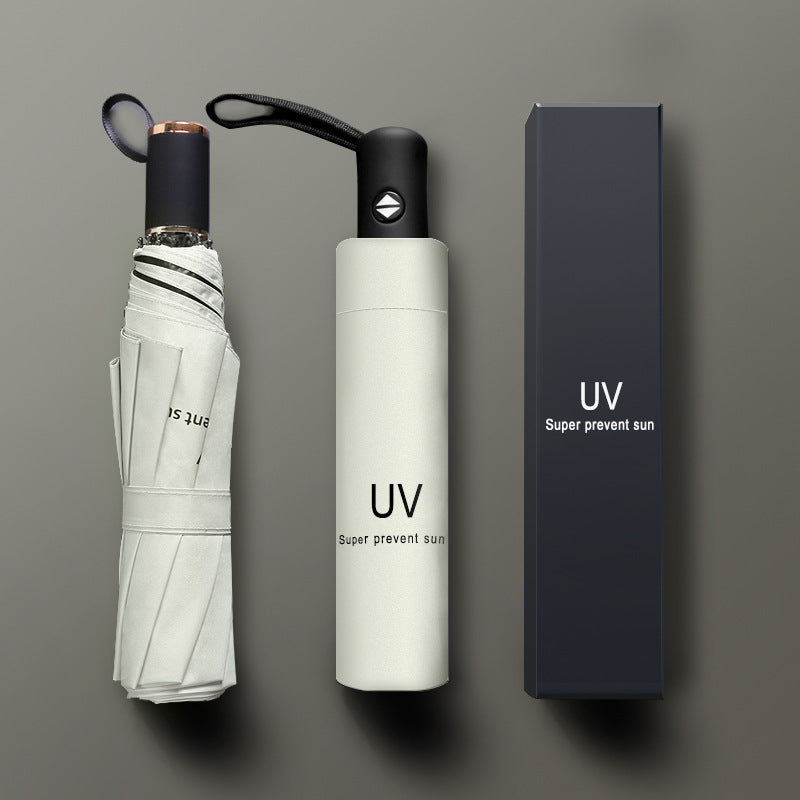 UmbraShield Pro – Automatische Opvouwbare Paraplu | UPF 50+, Windbestendig & 24 Baleinen