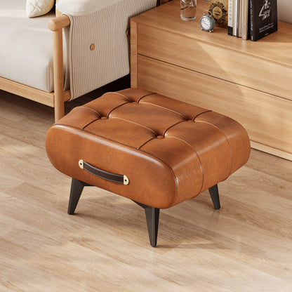 Soft Cushioned Home Entrance Shoe Changing Stool