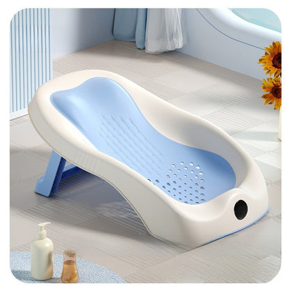 Antislip Babybadzitje — Temperatuurdetectie, Opvouwbaar