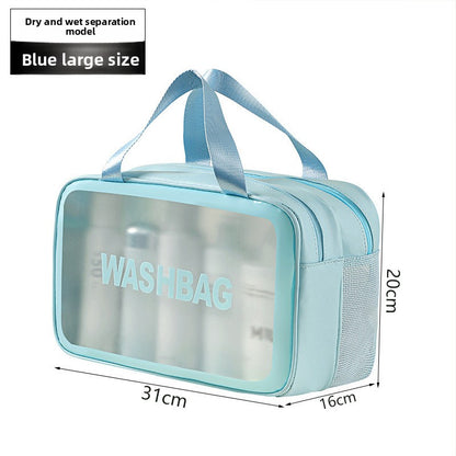 Trousse de Toilette Imperméable Séparation Sec & Humide
