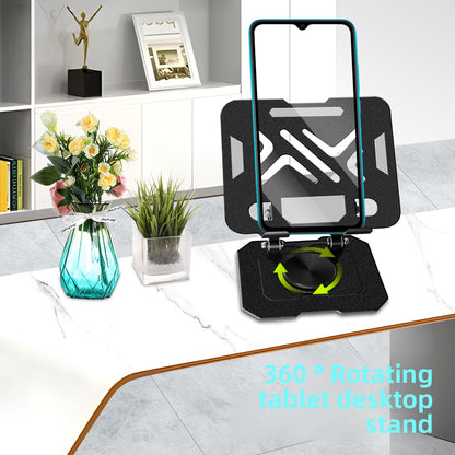 DeskFlex Pro – Verstelbare 360° aluminium laptopstandaard | Opvouwbaar, universeel tot 17"