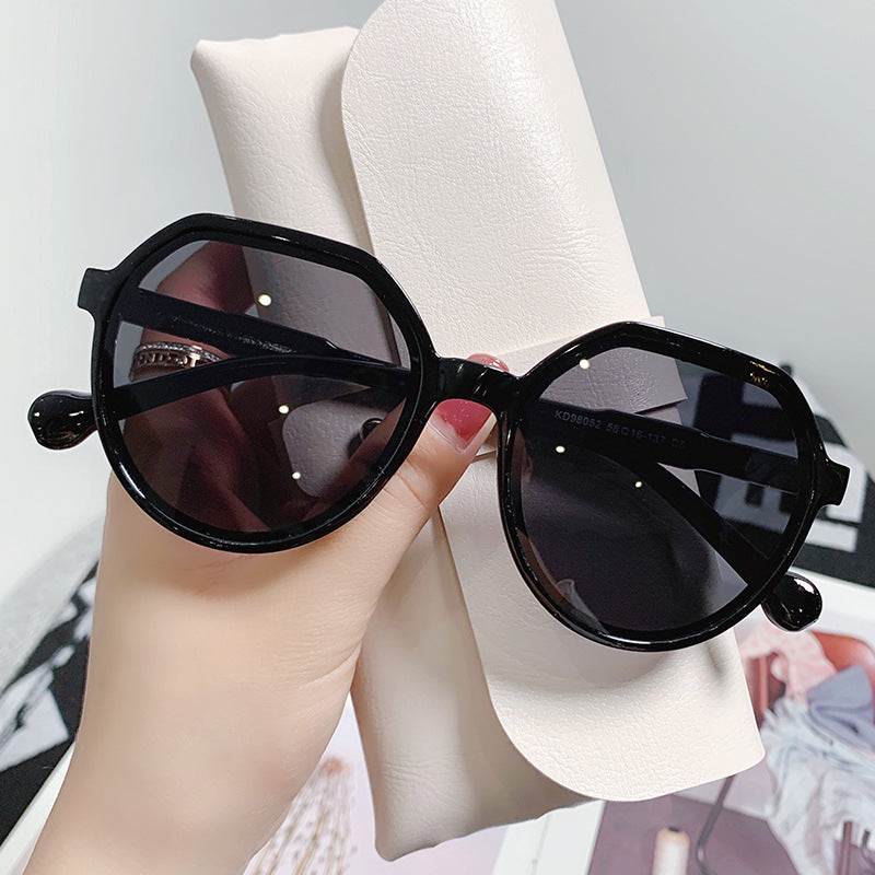 Lunettes de Soleil Jelly Femme Tendance Anti-UV