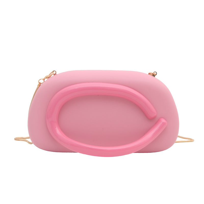 Pochette Ovale à Chaîne Soirée — 6 Coloris
