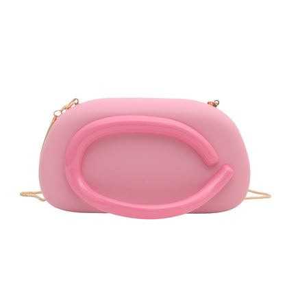 Pochette Ovale à Chaîne Soirée — 6 Coloris