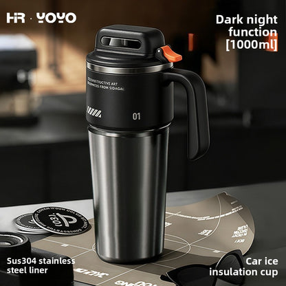 Mug Isotherme Inox Intérieur Céramique 1000ml