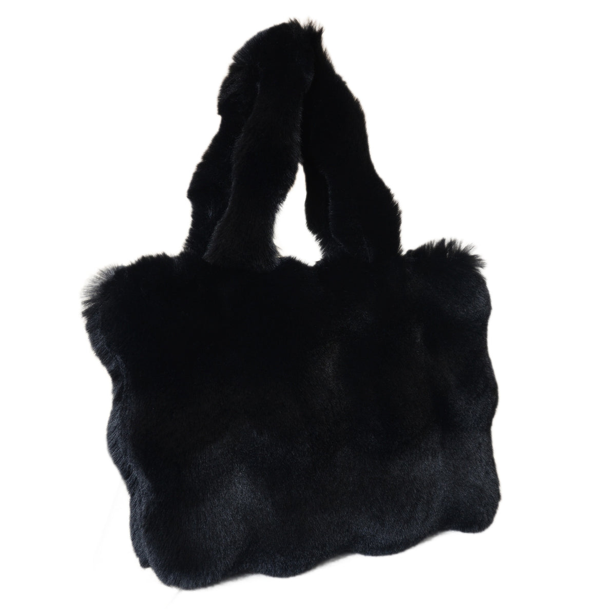 Tote Bag Fourrure Imitation Rex — 5 Coloris