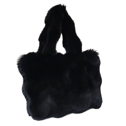 Tote Bag Fourrure Imitation Rex — 5 Coloris