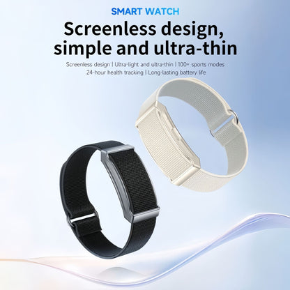 Bracelet Connecté Sans Écran - Suivi Santé & 21 Jours d’Autonomie / 2 Coloris