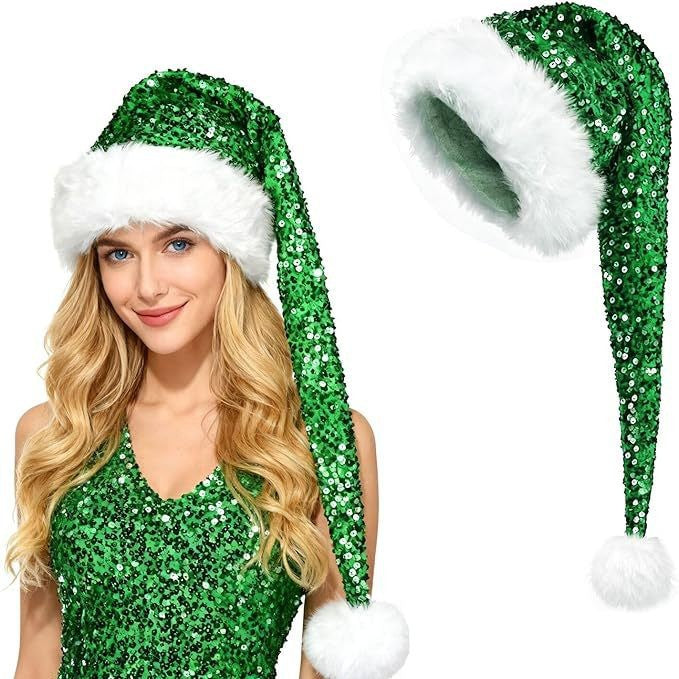 Chapeau de Fête à Paillettes — Noël / Nouvel An / 5 Coloris