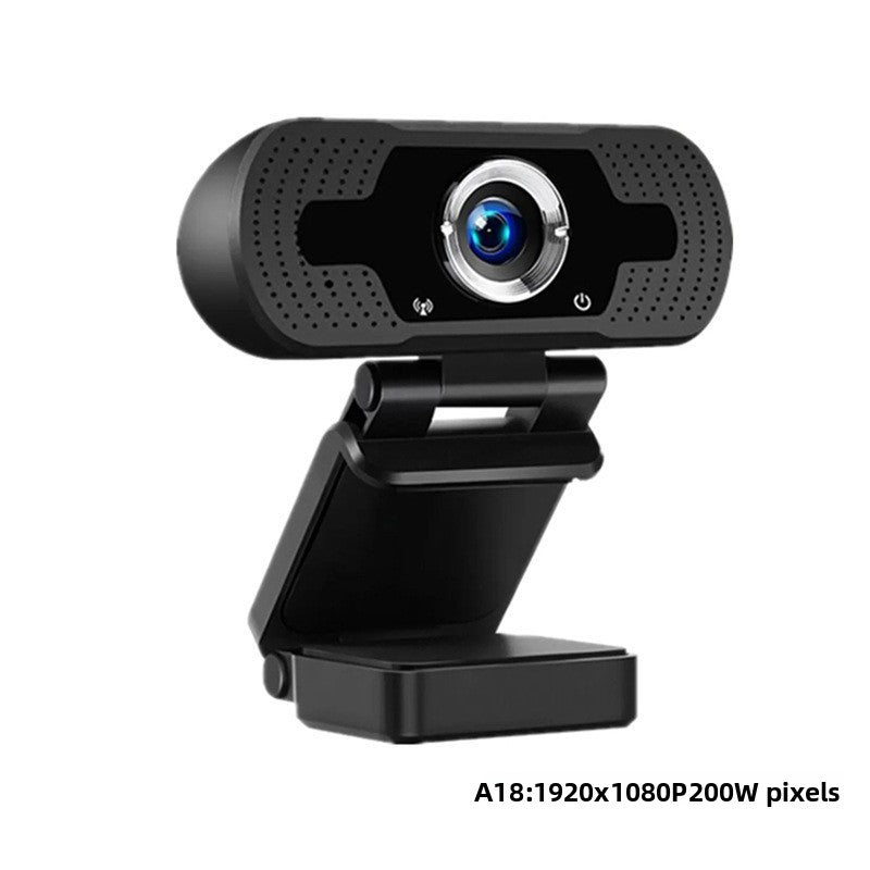 Webcam USB HD 1080p avec Microphone Intégré — Cache Confidentialité