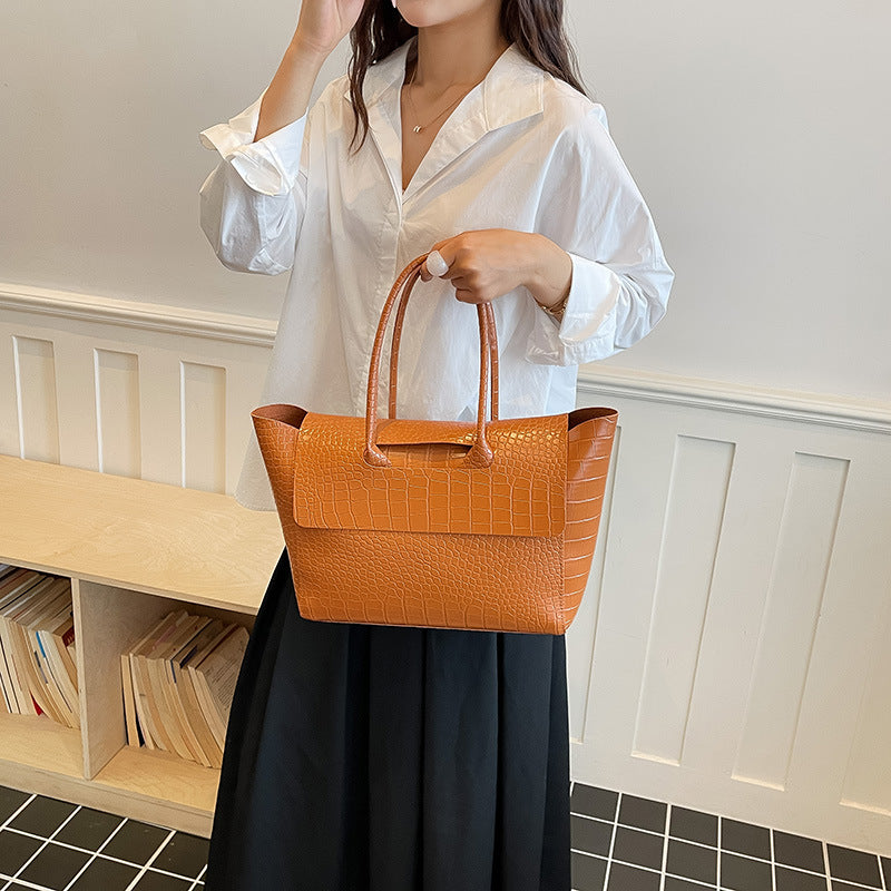 Shopper met krokodillenmotief
