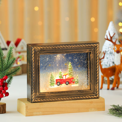 Verlichte en muzikale kerstlijst